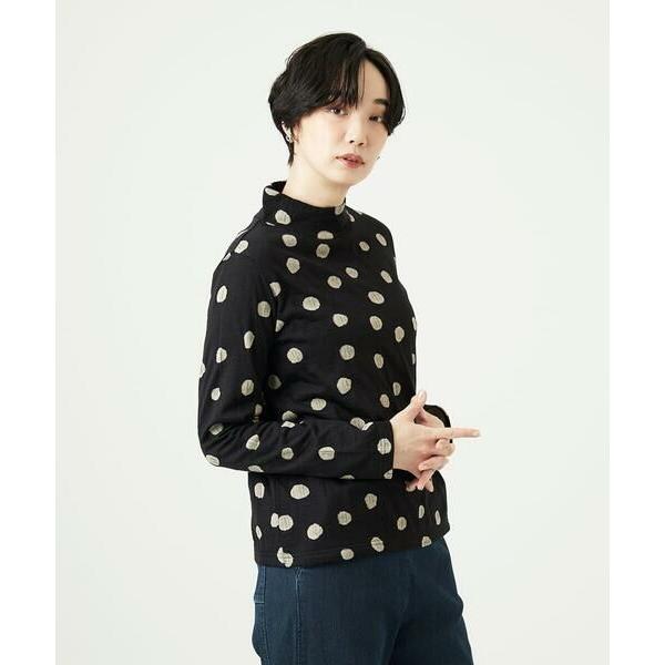 GIANNI LO GIUDICE / ジャンニ・ロ・ジュディチェ [洗える・日本製]先染め接結ドッ...