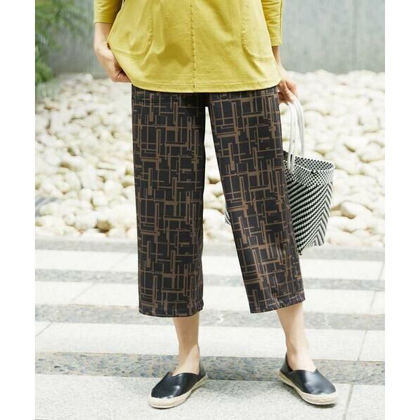 GIANNI LO GIUDICE / ジャンニ・ロ・ジュディチェ [洗える]デジタル幾何デニムプリ...