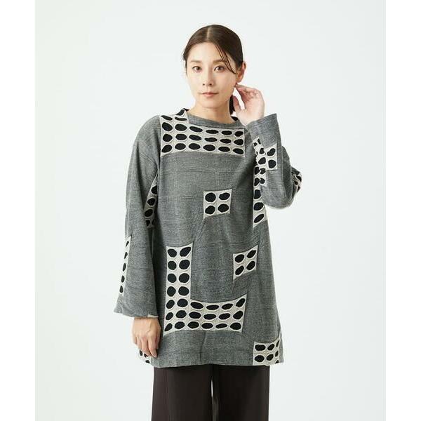 GIANNI LO GIUDICE / ジャンニ・ロ・ジュディチェ [日本製]バースト水玉チュニック
