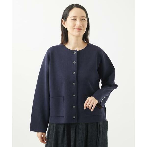 GIANNI LO GIUDICE / ジャンニ・ロ・ジュディチェ [洗える]接結リバーニットジャケ...