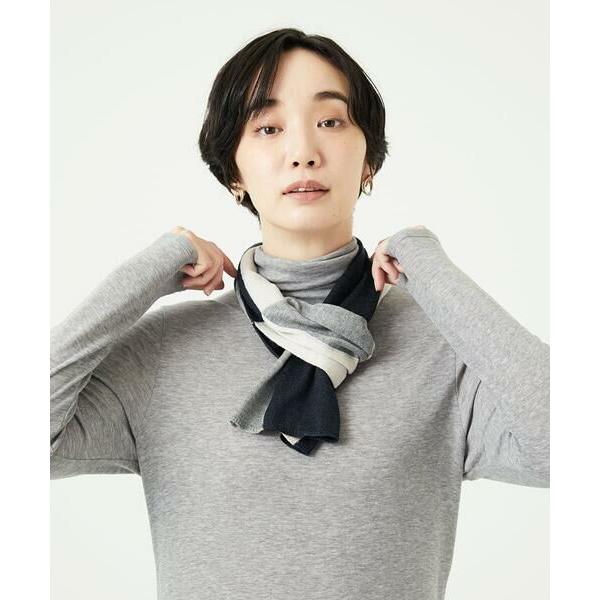 GIANNI LO GIUDICE / ジャンニ・ロ・ジュディチェ [洗える]カラーブロックストール