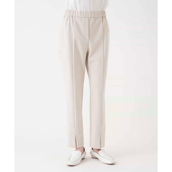 HIROKO BIS / ヒロコビス スリムシルエットジャージーパンツ /洗濯機で洗える