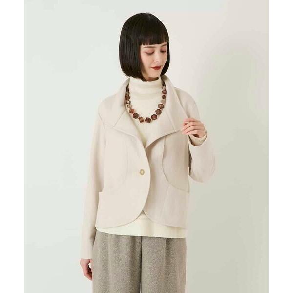 HIROKO BIS / ヒロコビス スムースウールコンパクトジャケット