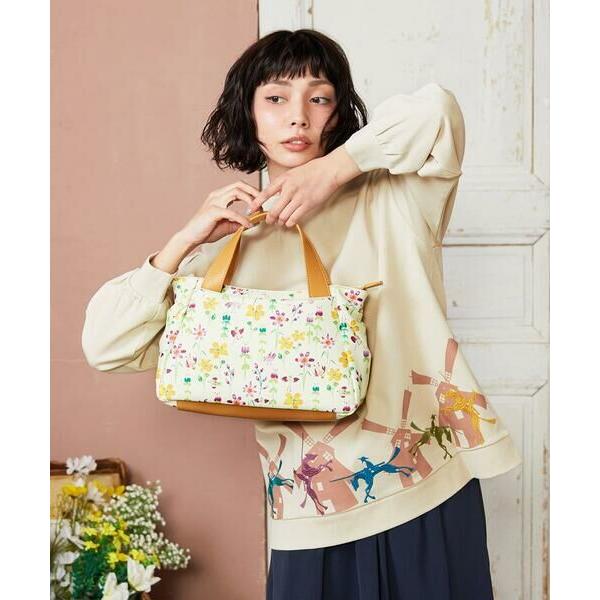 Jocomomola / ホコモモラ 【2WAY】フラワープリントトートバッグ
