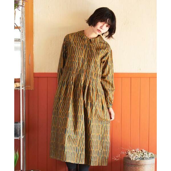 Jocomomola / ホコモモラ Calle del los Libreros ストライプワンピ...