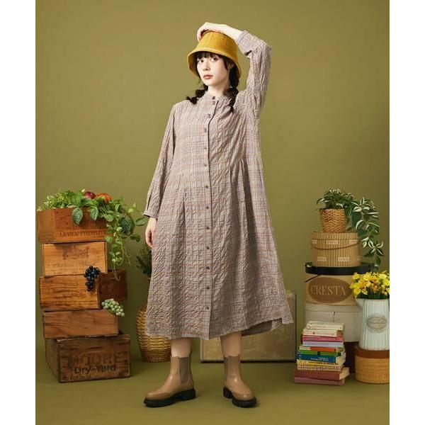 Jocomomola / ホコモモラ Mapa チェックワンピース