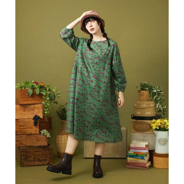 Jocomomola / ホコモモラ Palgue de El Retiro アニマルプリントワンピ...