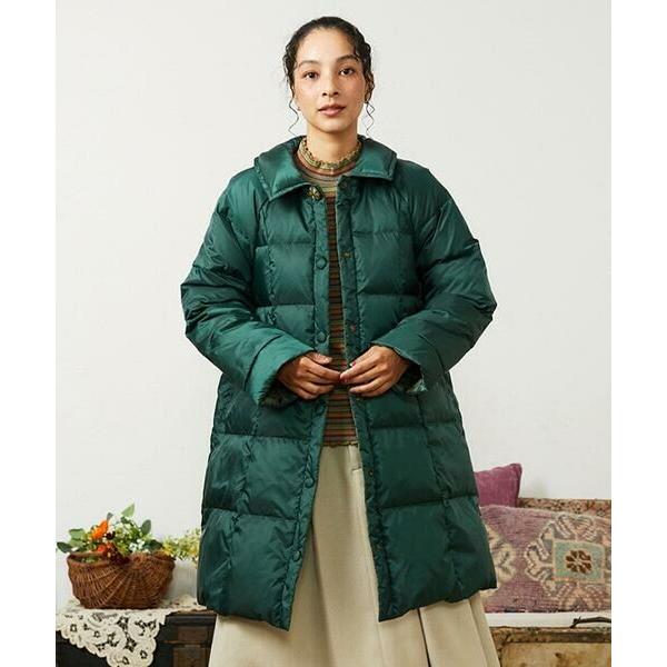 Jocomomola / ホコモモラ 【リバーシブル】Flor Alta ロングダウンコート