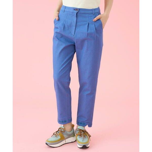 Jocomomola / ホコモモラ カラーツイル テーパードパンツ