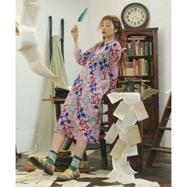 Jocomomola / ホコモモラ Caballerias アニマルジャカードシアーワンピース