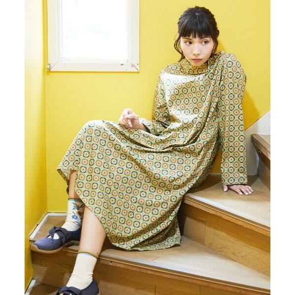 Jocomomola / ホコモモラ En un sueno 幾何学プリントワンピース