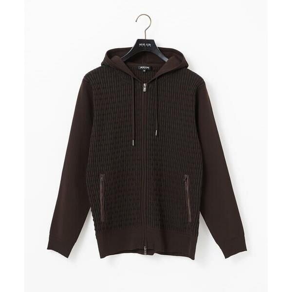 MICHEL KLEIN HOMME / ミッシェルクランオム 【セットアップ】ニットジップアップパ...