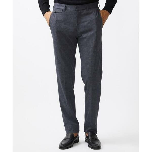 MICHEL KLEIN HOMME / ミッシェルクランオム ウール調ストレッチスラックスパンツ ...