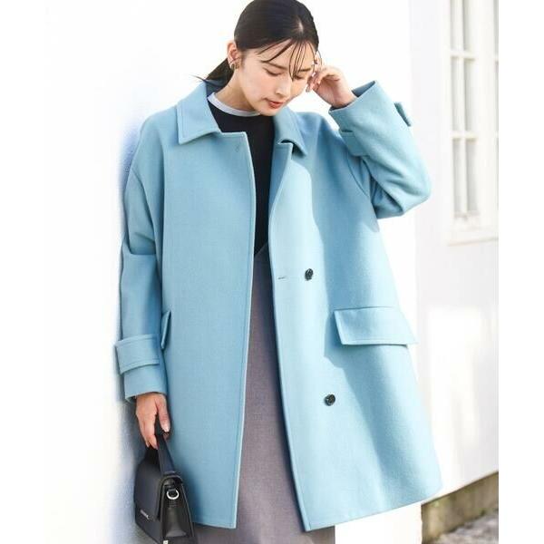 MK MICHEL KLEIN / エムケーミッシェルクラン SUPER100'sウール スタンドカ...