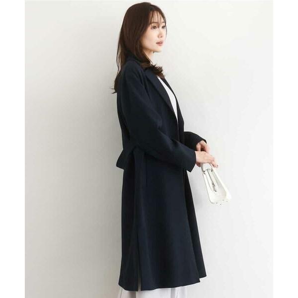 MK MICHEL KLEIN / エムケーミッシェルクラン ライトダブルクロスチェスターコート/洗...