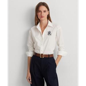 未使用 RALPH LAUREN RLX スリムフィットシャツ ホワイト LAUREN RALPH ブラウス シャツ リラックスド フィット