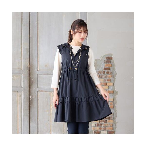 Rose Tiara / ローズティアラ 【LIMONTA】【防水/防風/透湿/花粉防止】フレアジレ