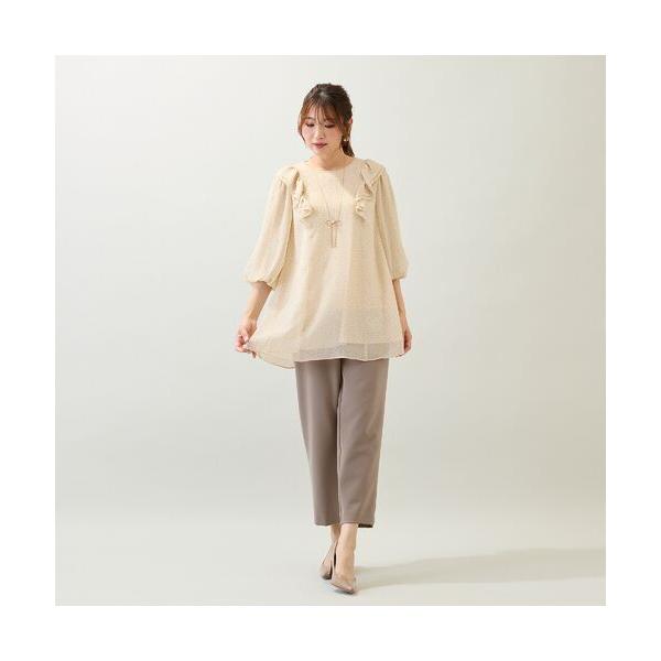 Rose Tiara / ローズティアラ 【人気シルエット】【手洗いOK】ガルーダドビーパンツ