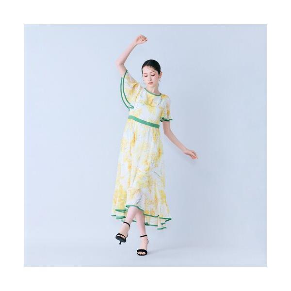 Rose Tiara / ローズティアラ ミモザプリントワンピース