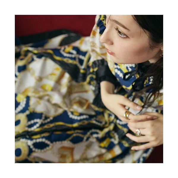 Rose Tiara / ローズティアラ ジュエリープリントワンピース