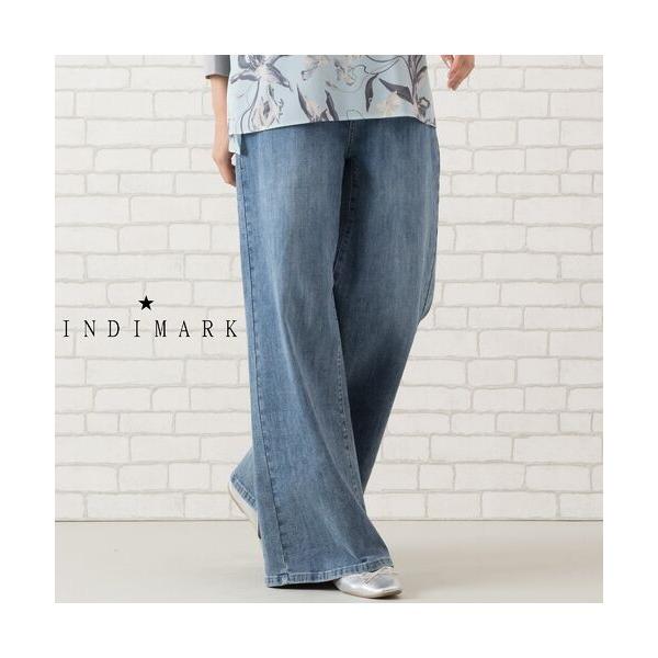 PISANO / ピサーノ 【手洗いOK・ＩＮＤＩＭＡＲＫ】ワイドストレートパンツ