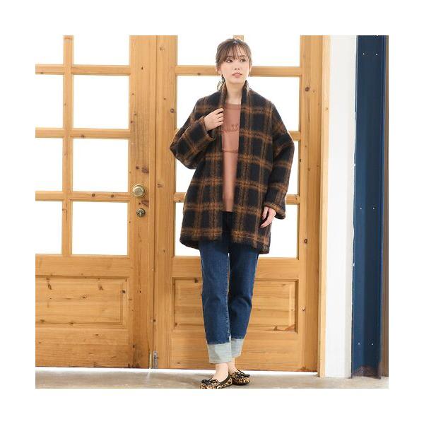 PISANO / ピサーノ マペルチェック・裁ち出し襟ジャケット