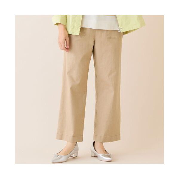 LOBJIE / ロブジェ 【洗える・快適ストレッチ・S〜LLサイズ】コットンブレンドデニムパンツ