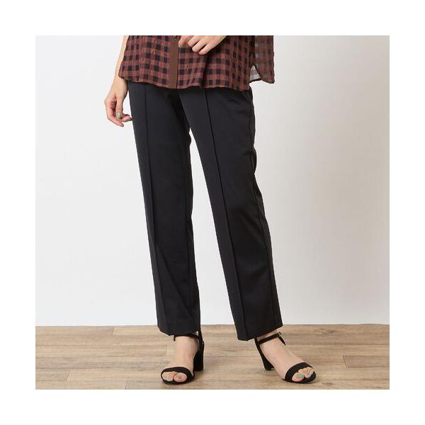 LOBJIE / ロブジェ 【洗える・接触冷感・UVケア・S〜LLサイズ】前ピンタックパンツ