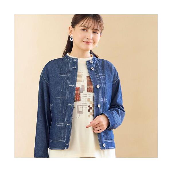 LOBJIE / ロブジェ デニム ダウンジャケット