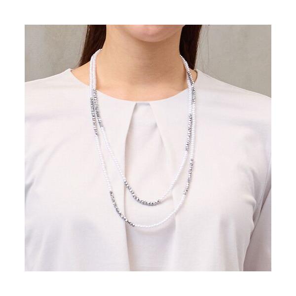 LOBJIE / ロブジェ 2連バイカラーネックレス