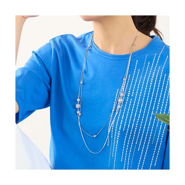 LOBJIE / ロブジェ サークルモチーフ2連ネックレス