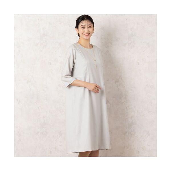 missel / ミゼール 【アンサンブル可能・4Lサイズあり】タックワンピース