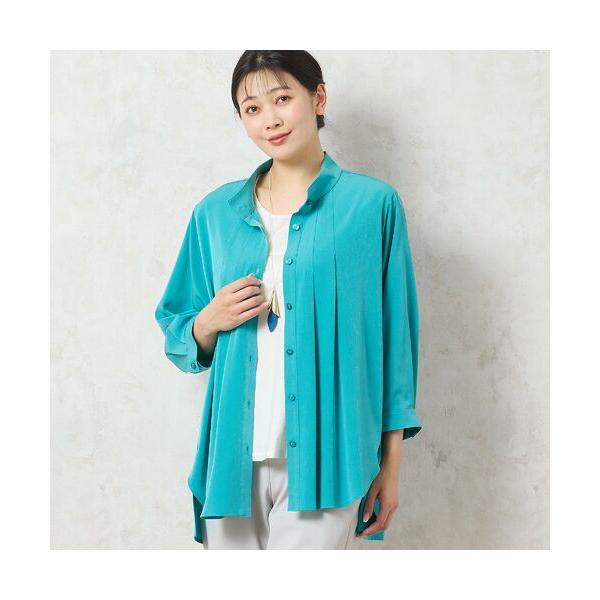 missel / ミゼール 【洗える・接触冷感】Soalonタックフレアシャツ