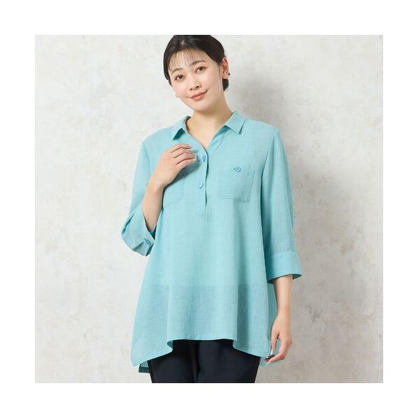 missel / ミゼール 【洗える・接触冷感】スキッパーブラウス