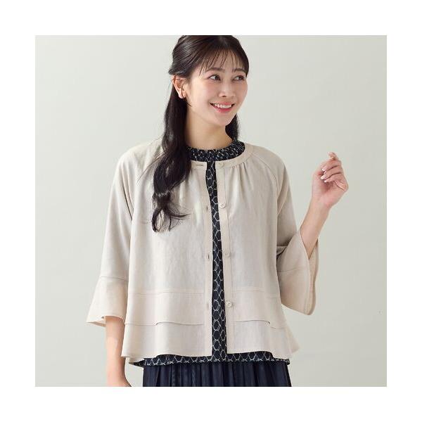 missel / ミゼール 【洗える・セットアップ可・L〜3Lサイズ】ペプラムブラウス