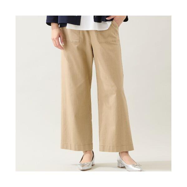 missel / ミゼール 【洗える・快適ストレッチ・L〜4Lサイズ】コットンブレンドデニムパンツ