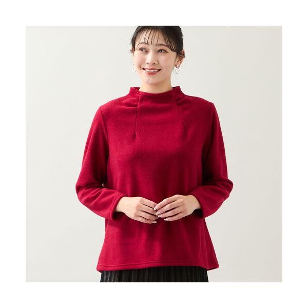 missel / ミゼール 【洗える・日本製・3L/4Lサイズあり】ふっくら起毛カットソー