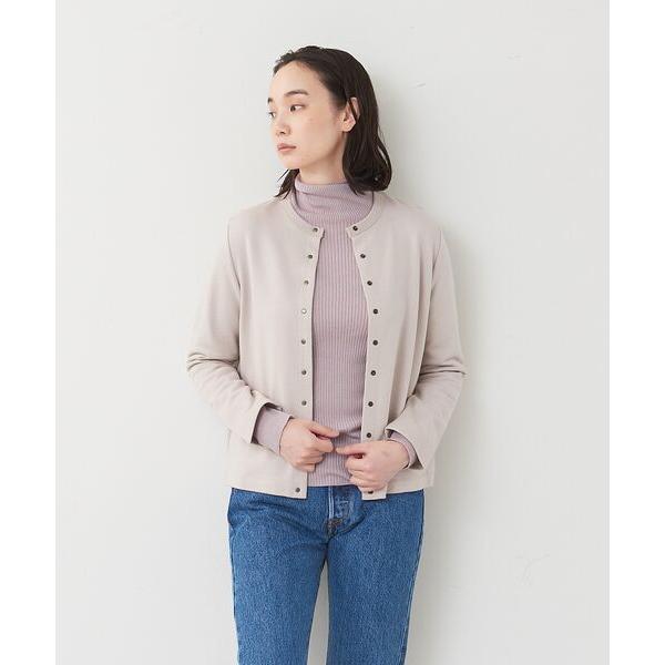 collex / コレックス シルケット裏毛カーディガン