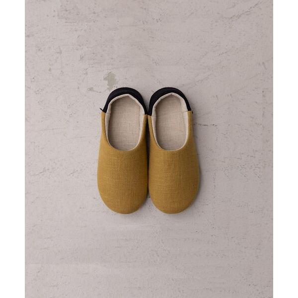 collex / コレックス カラーコンビリネンルームシューズ　M