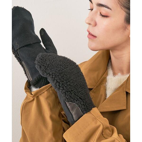 collex / コレックス 【福田手袋】【タッチパネル対応】ボアミトングローブ