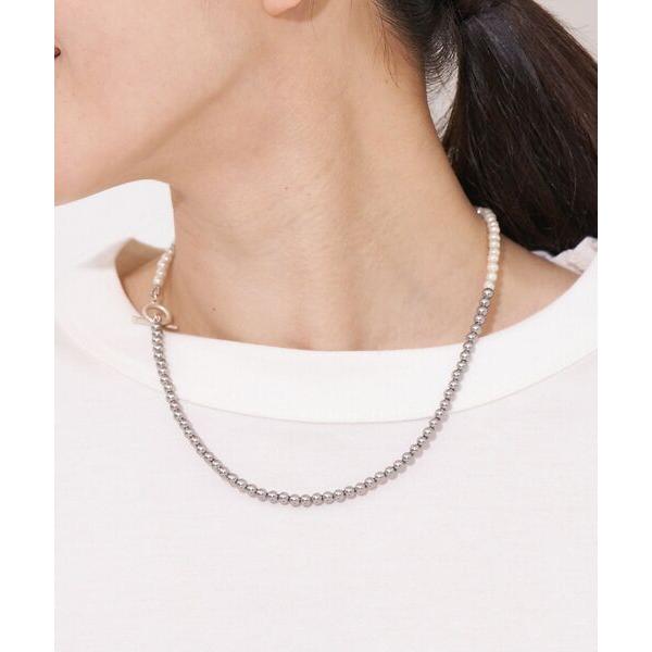 collex / コレックス 【Ljud/ユード】配色ガラスバロックパールネックレス