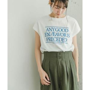 URBAN RESEARCH ITEMS / アーバンリサーチ アイテムズ ルーズロゴフレンチTシャツ