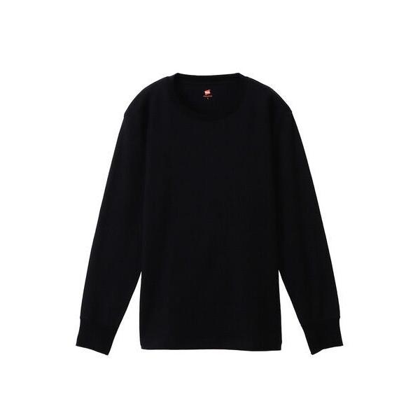 Hanes / ヘインズ Hanes PREMIUM インターロック クルーネックロングスリーブ
