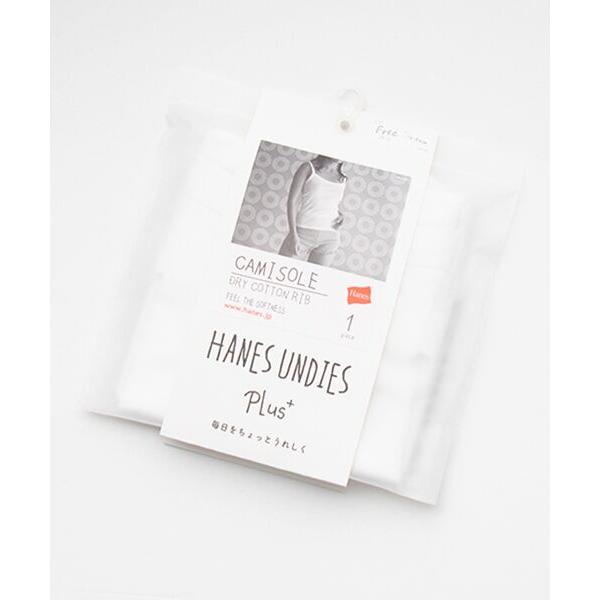 Hanes / ヘインズ Hanes Undies Plus+ ドライコットンリブキャミソール
