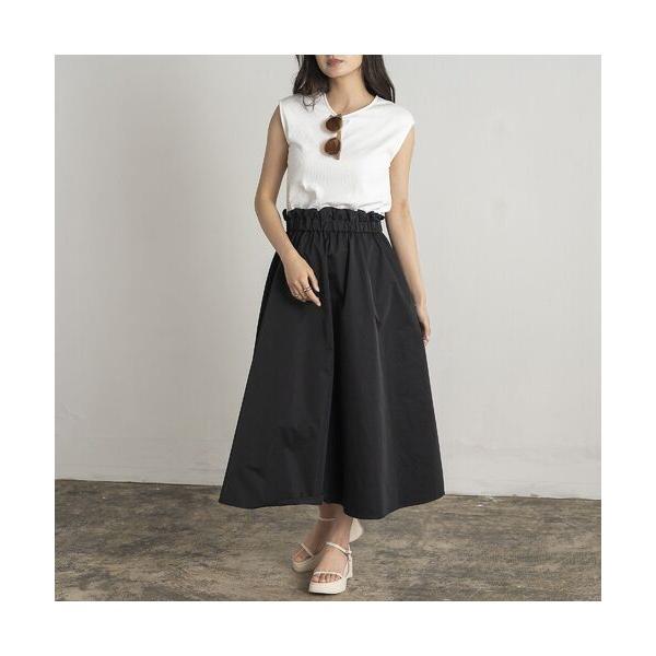 EUCLAID / エウクレイド ドッキングノースリーブワンピース