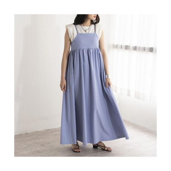 EUCLAID / エウクレイド クレープキャミワンピース