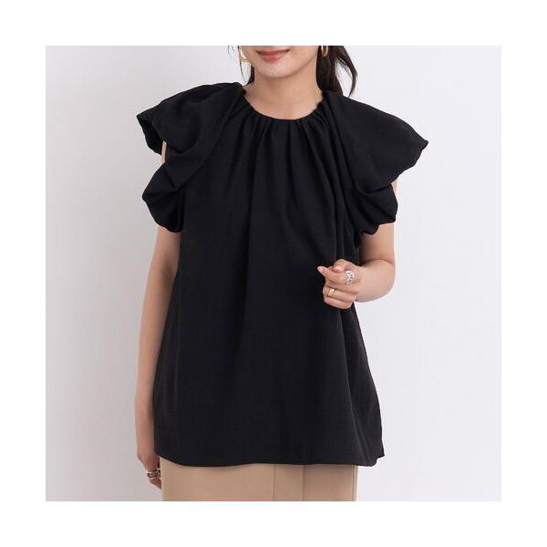 EUCLAID / エウクレイド タックバルーンブラウス