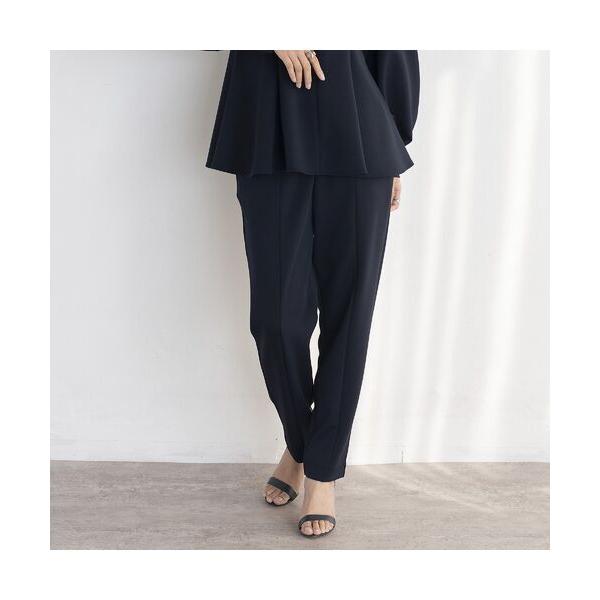 EUCLAID / エウクレイド テーパードタックパンツ