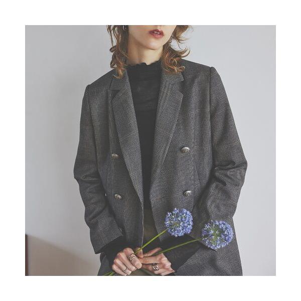 EUCLAID / エウクレイド チェックダブルジャケット