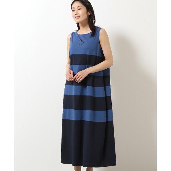TABASA / タバサ 切替ボーダーワンピース